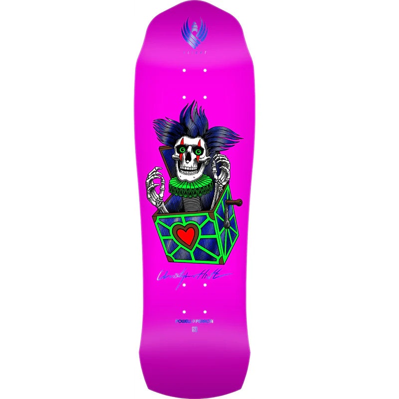 Powell Peralta Flight Chris Hiett Skull Pro 9.5″ K26 Shaped Skateboard Deck