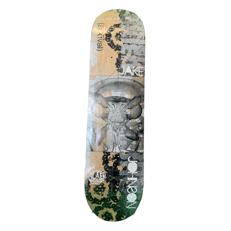 Alien Workshop Archival Jake Johnson Grey 8.1″ Classic Skateboard Deck