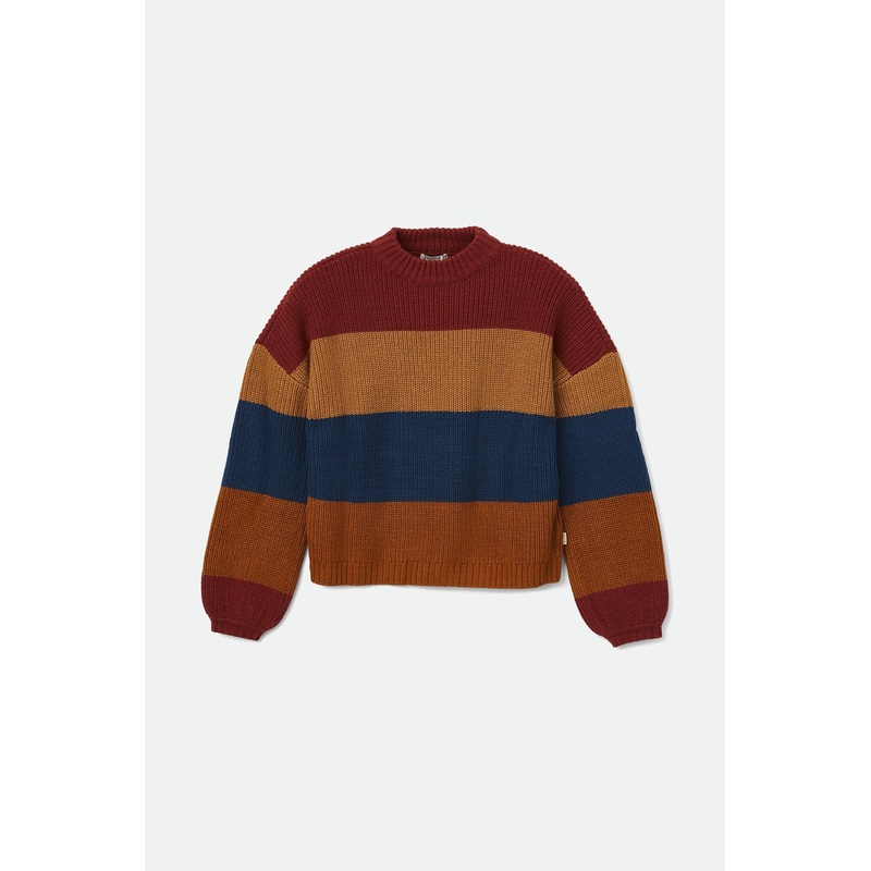 BRIXTON WOMENS MADERO SWEATER LION SMALL