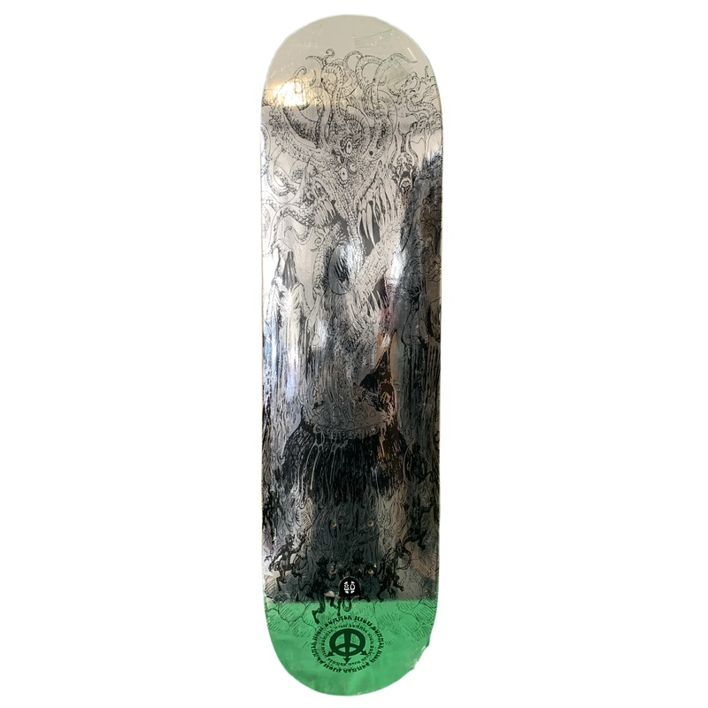 Bummer High Kraken Foil 8″ Classic Skateboard Deck