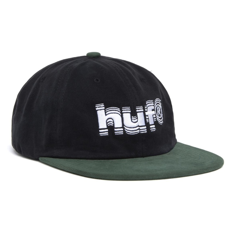 HUF SHAKE 6 PANEL BLACK