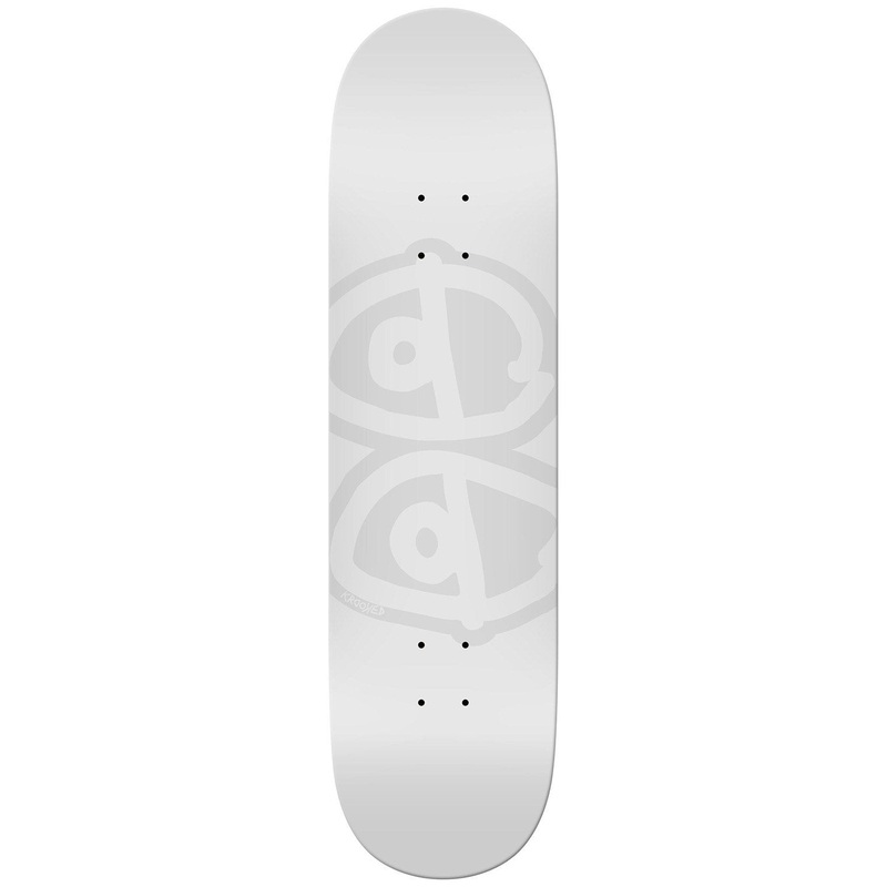 KROOKED DECK – EYES WHITE EYES WHITE (8.06″) 8.06″