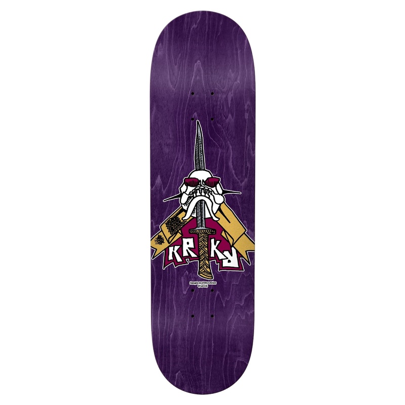 Krooked Skull/Sword Deck – Assorted 8.25″