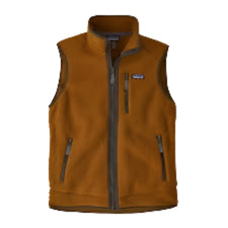 Patagonia Mens Retro Pile Vest Shelter Brown S