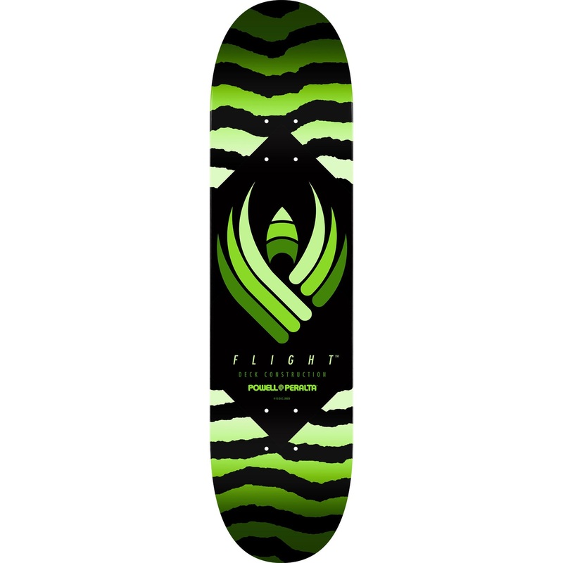 POWELL PERALTA FLIGHT DECK SAFARI GREEN – SHAPE 242 (8″) 8″