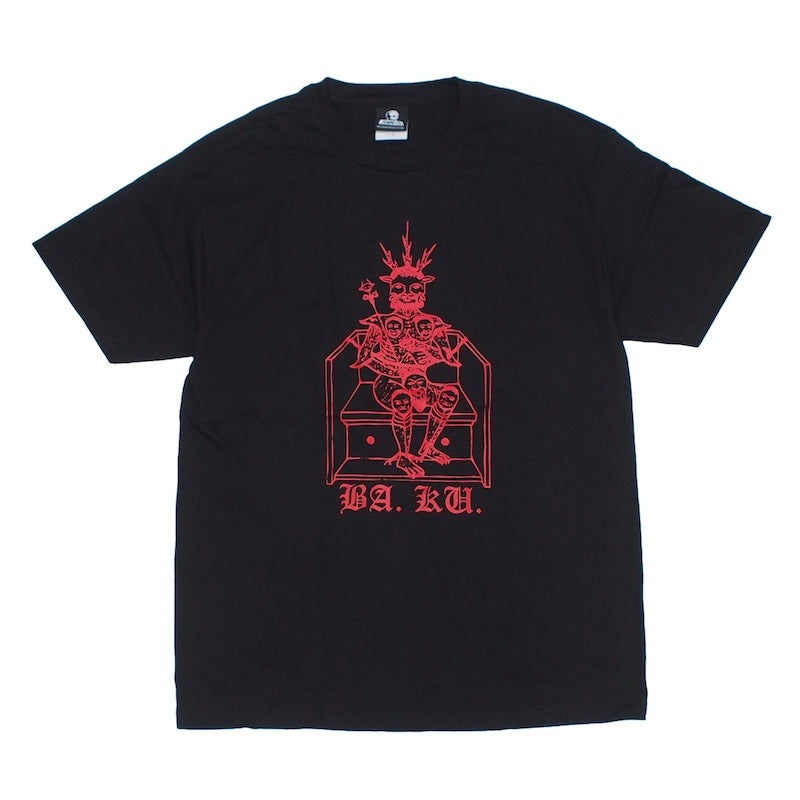 SKULL SKATES BAKU BLOOD THRONE T-SHIRT BLACK MEDIUM