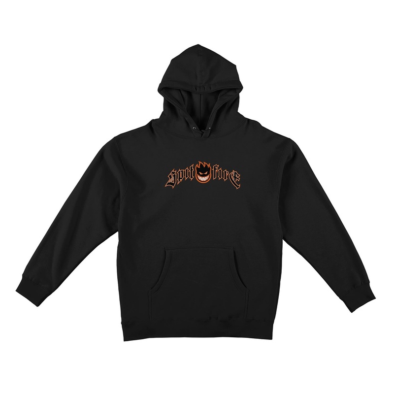 Spitfire Immortal Fire Hooded Sweatshirt S Black