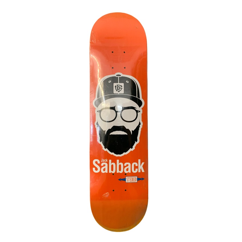 Stereo Jack Sabback Plain And Simple 8.125″ Classic Skateboard Deck