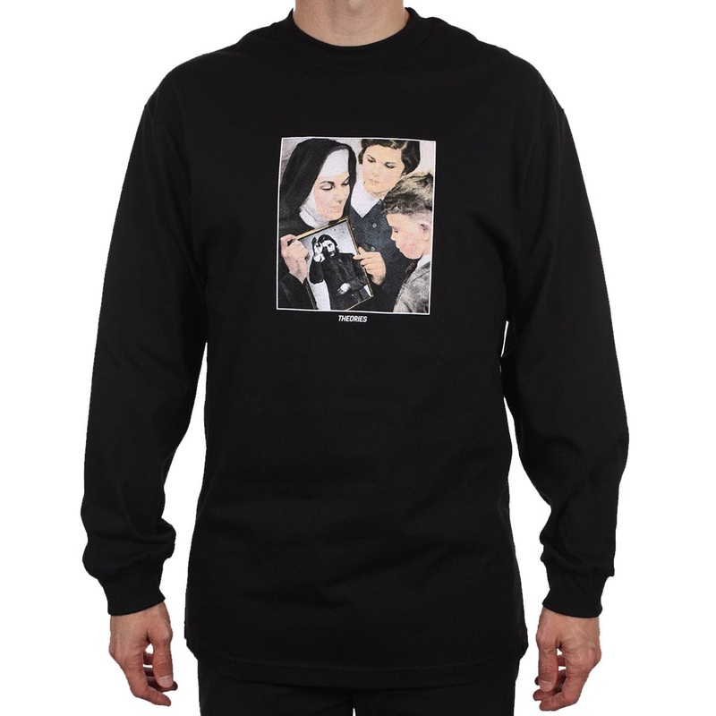 THEORIES SUNDAY SCHOOL LONGSLEEVE BLACK MED