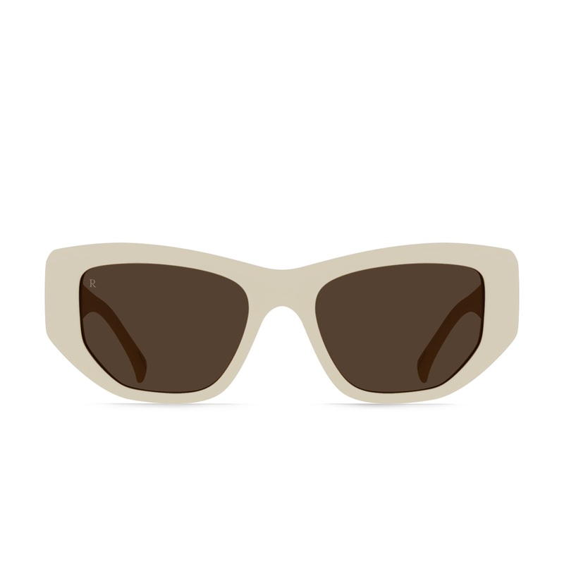 Ynez – RAEN Unisex Sunglasses New Blonde / Vibrant Brown