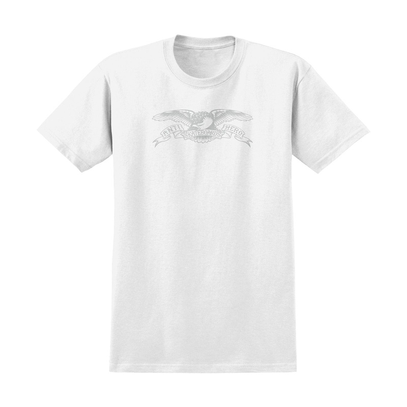 Antihero Basic Eagle Premium T-Shirt M White/Grey