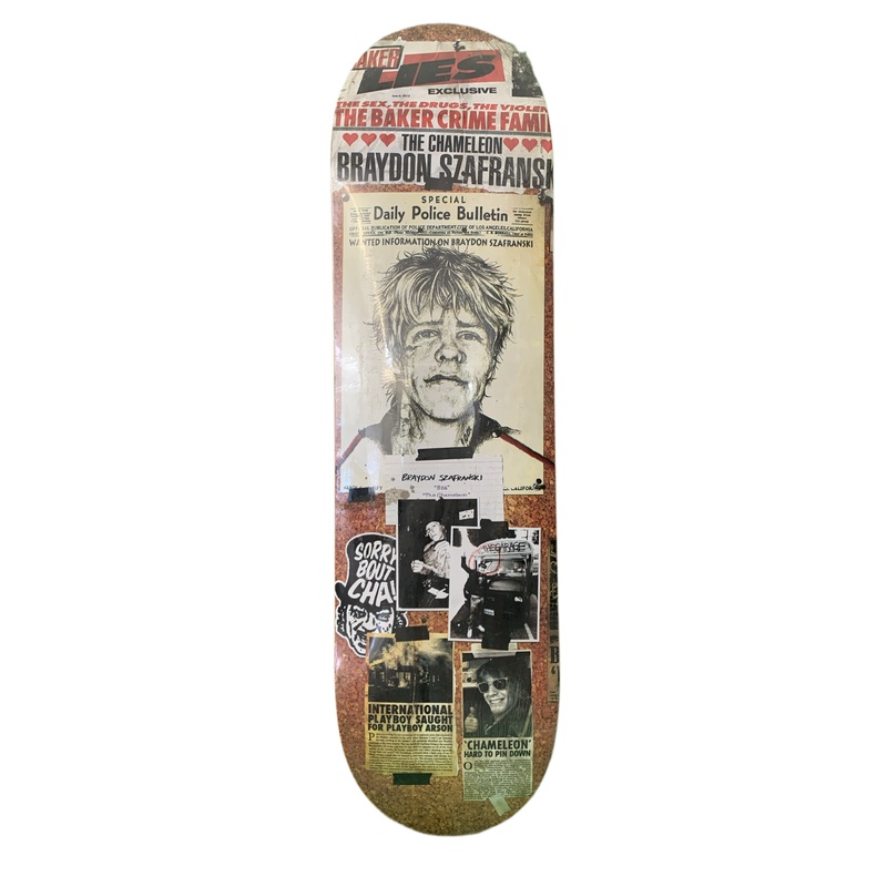 Baker Braydon Szafranski Crime 8.4″ Classic Skateboard Deck