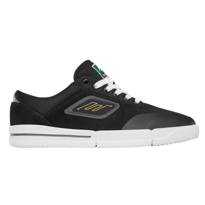 Emerica Phocus G6 Shoe – Black/White/Gold 9.0 US