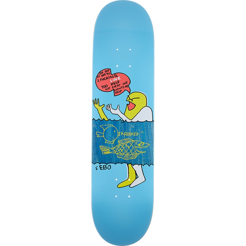 KROOKED DECK SEBO HELP (8.06″) 8″
