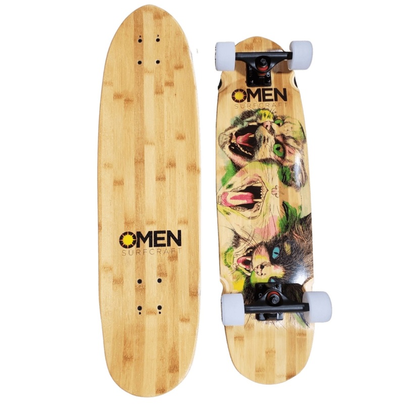 Omen: 33″ LoveKatz Longboard Complete