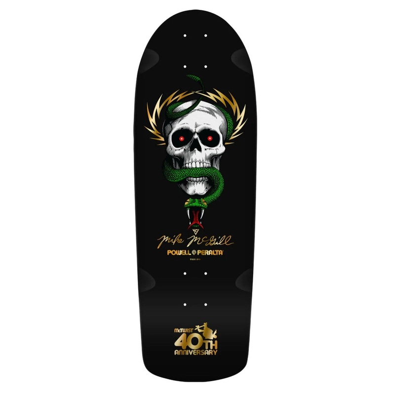 POWELL-PERALTA OG MCGILL SKULL AND SNAKE 40 YEARS (10″) 10″