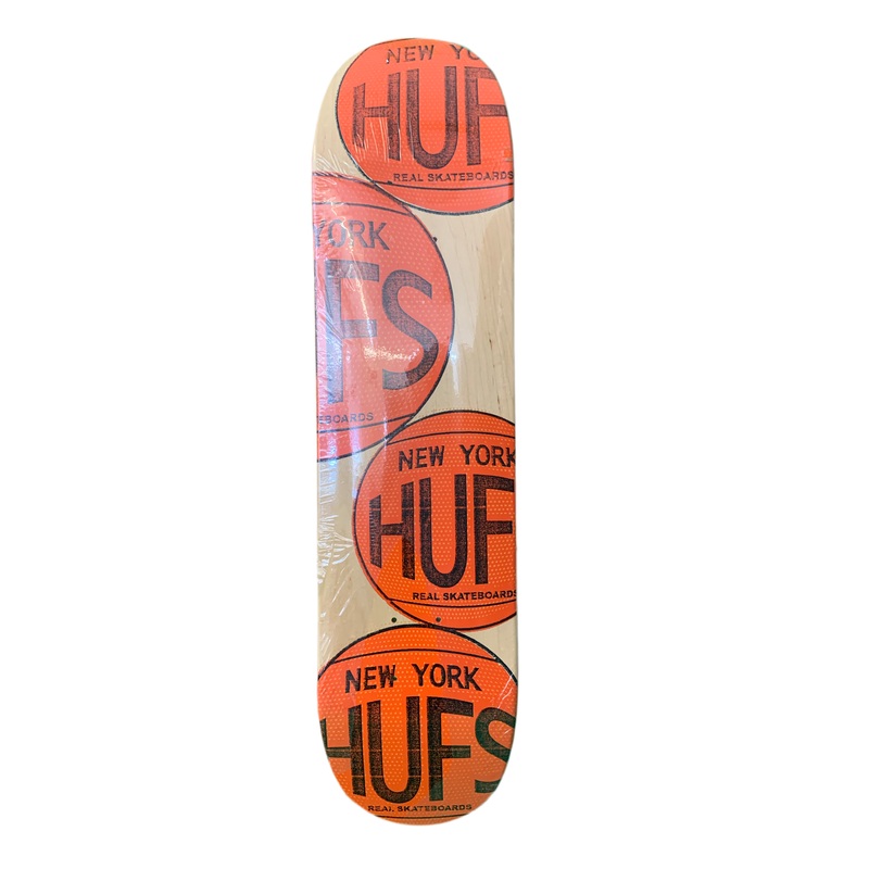 Real Skateboards Huf New York HUFS Basketball 2002 7.75″ Classic Skateboard Deck
