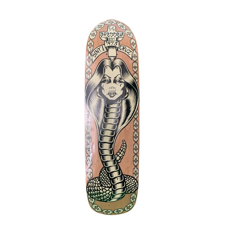 Santa Cruz Eric Dressen Serpiente Powerply 8.75″ Classic Skateboard  Deck