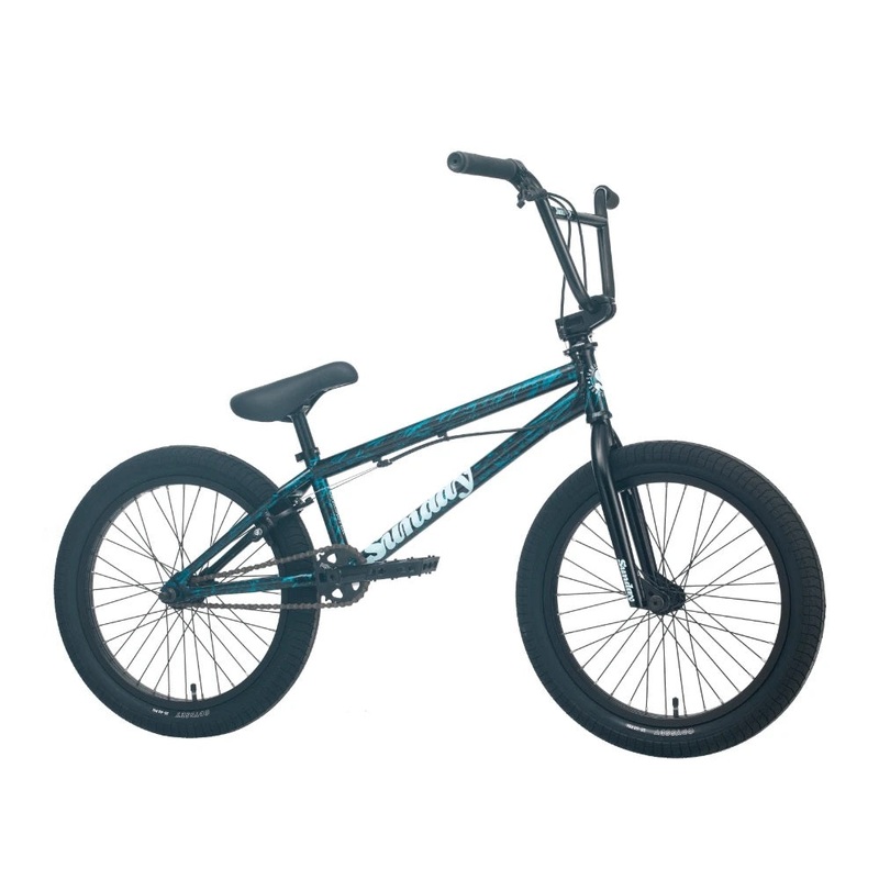 Sunday Forecaster Park 20.5 Maca Perez Signature Complete BMX Bike – Cyan Rain