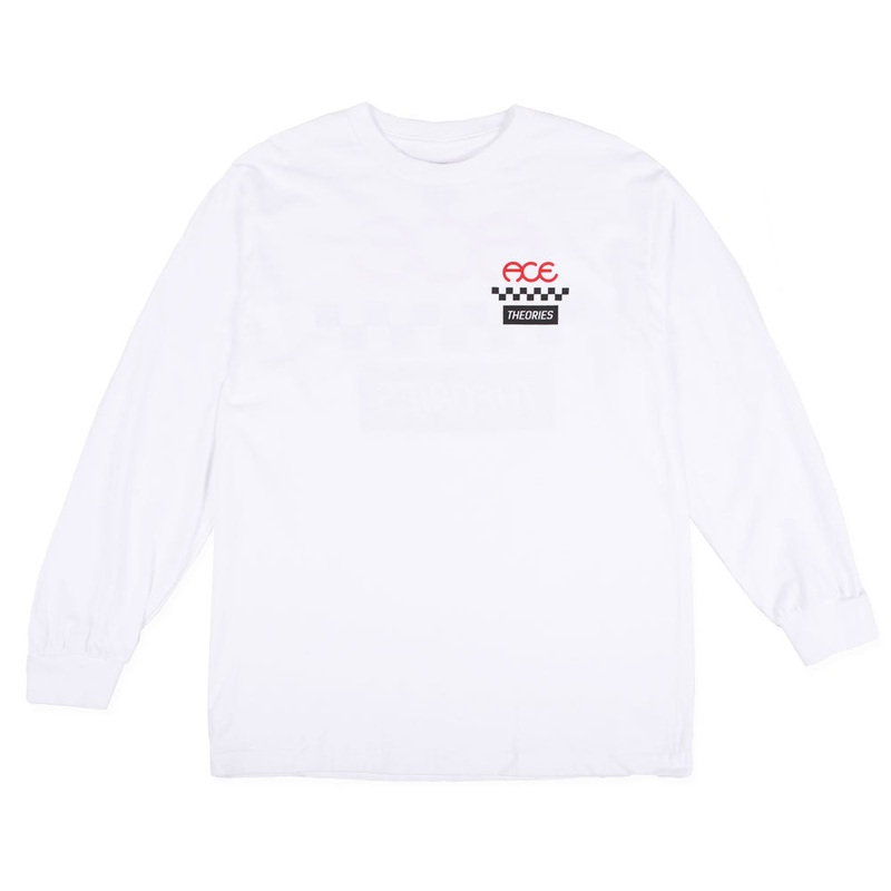 THEORIES X ACE L/S TEE WHITE MEDIUM