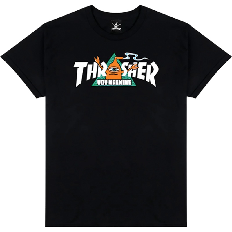 THRASHER TOY MACHINE VORTEX SS BLACK S