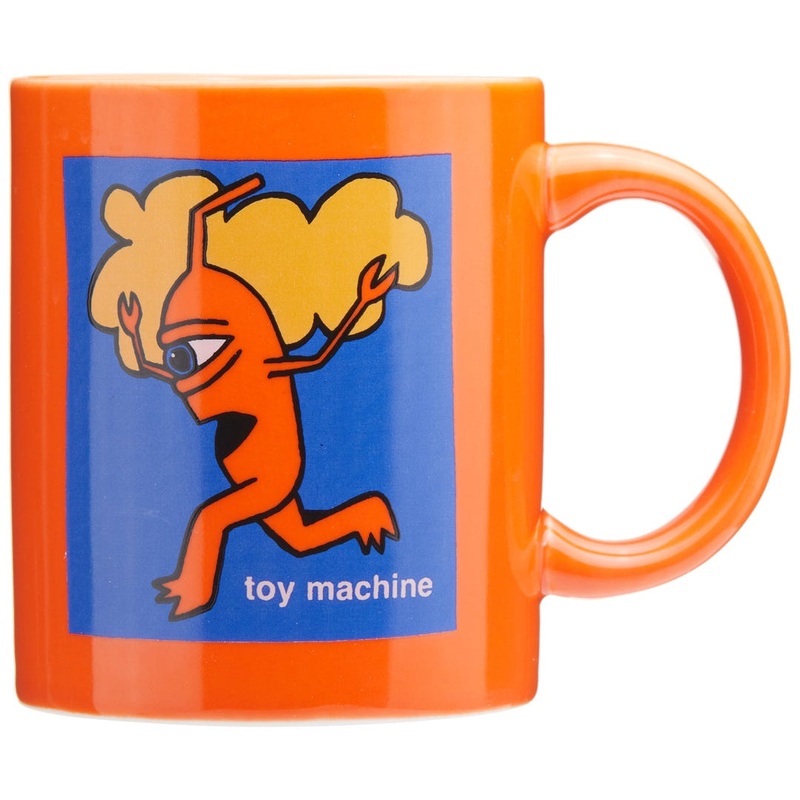 TOY MACHINE EARLY SECT MUG ORANGE