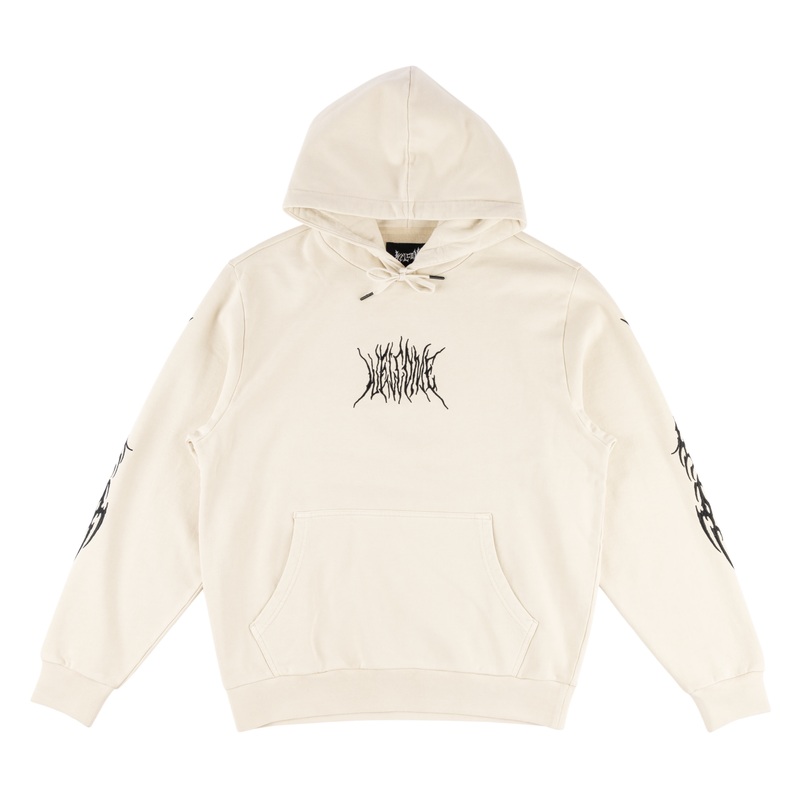 Tribe Embroidered Pigment-Dyed Hoodie Small