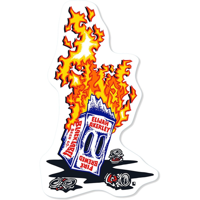 BLL AKERLEY FIRE BREWED DECAL SINGLE