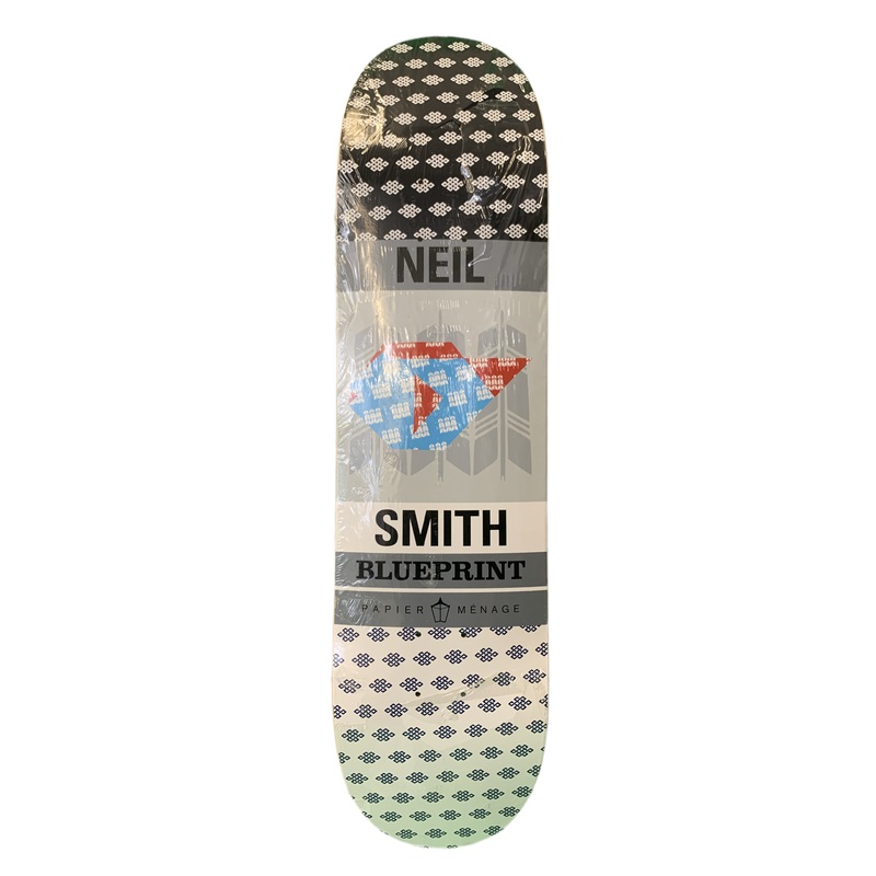 Blueprint Neil Smith Papier Menage Art 8″ Classic Skateboard Deck