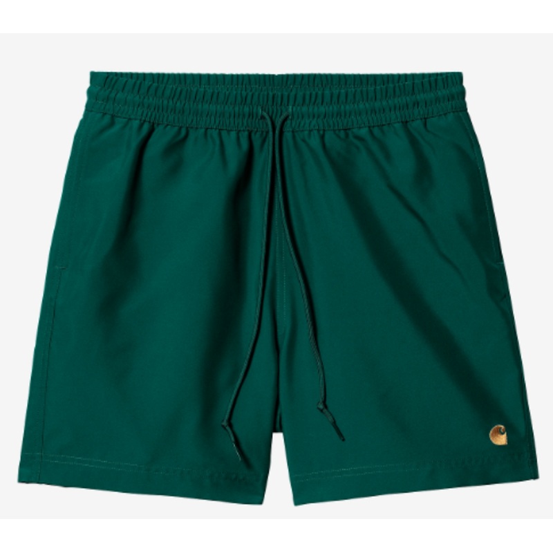 Carhartt WIP Chase Swim Shorts – Chevil/Gold Small