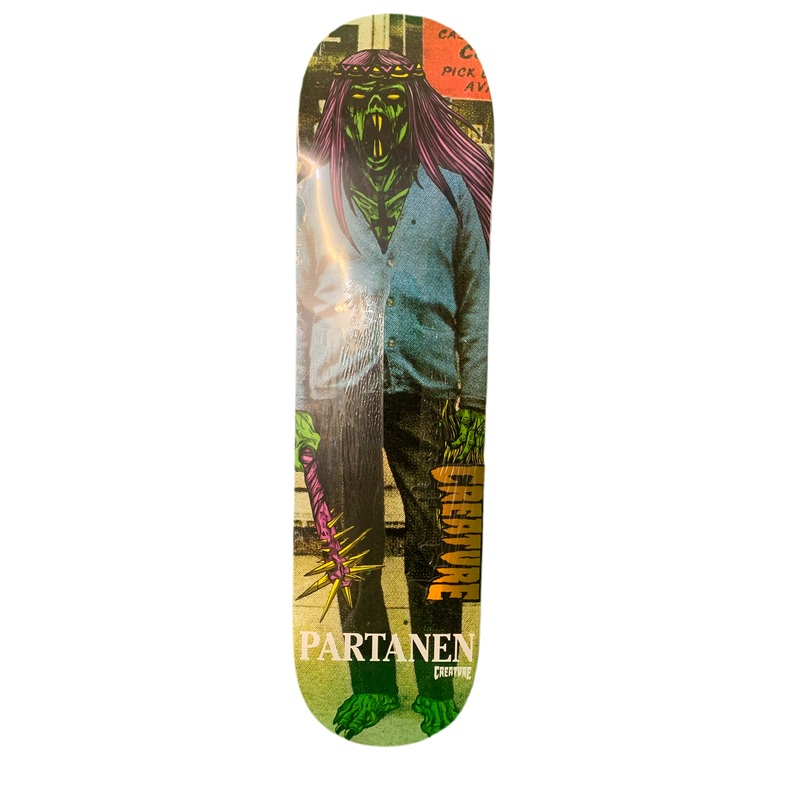 Creature Al Partanen Creeps Powerply 8″ Classic Skateboard Deck