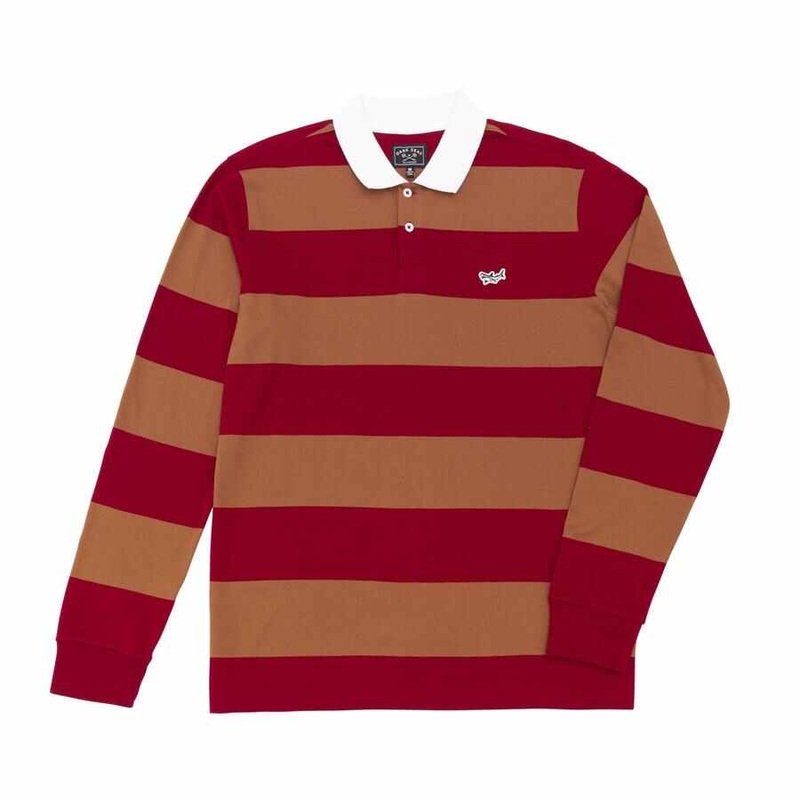 DARK SEAS AMATO KNIT RED/GOLD MED