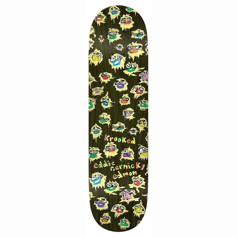 KROOKED DECK – CERNICKY SANTINO GUEST ARTIST (8.25″) 8.25″
