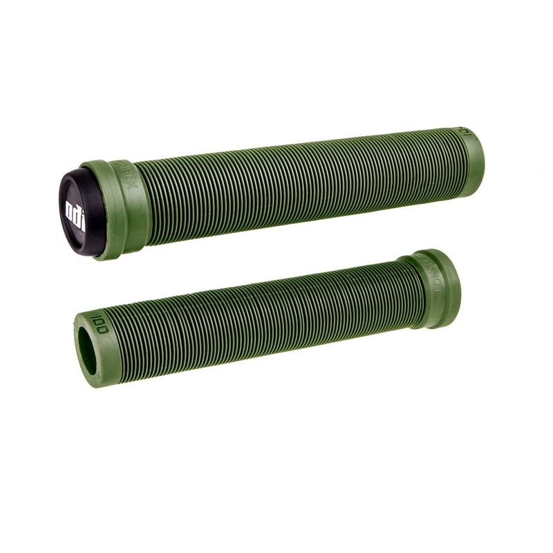 ODI Longneck SLX Flangeless Grips 160mm – Army Green