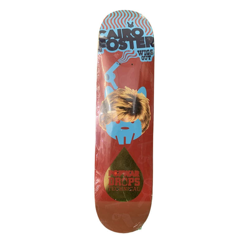 Popwar Cairo Foster Wigs Out 7.75″ Classic Skateboard Deck