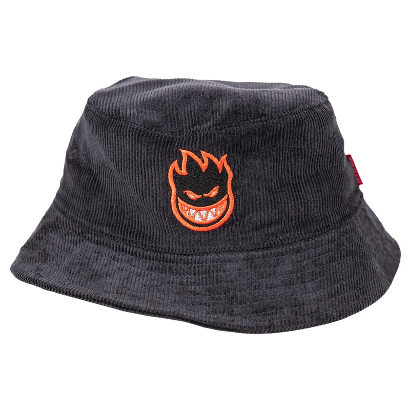 SPITFIRE BIGHEAD FILL BUCKET HAT BLACK/RED