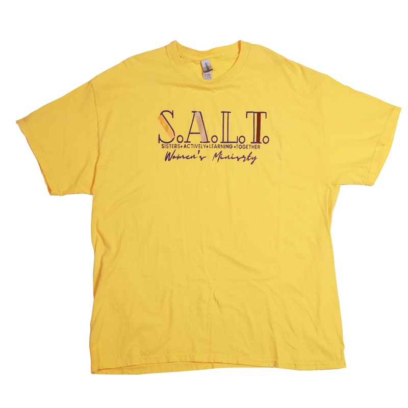 Vintage S.A.L.T. Women’s Ministry Tee Yellow XL