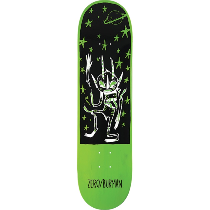 ZERO BURMAN HILLZ DECK 8.375″ GREEN