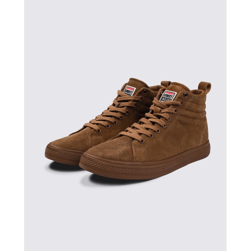 All Suede High Top Sneakers – Tobacco 8