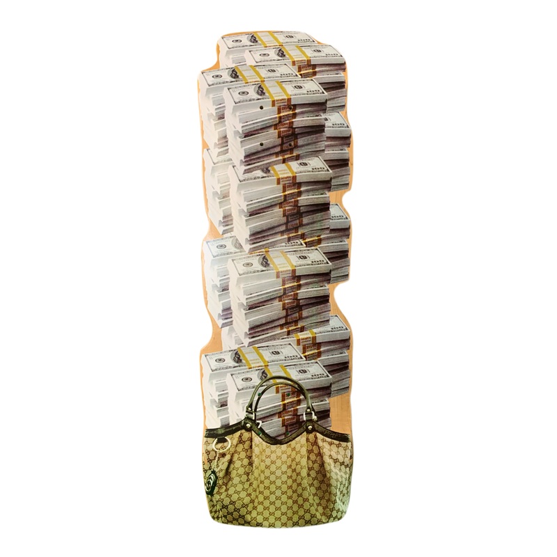 Alltimers Money Stacks Shaped 8.75″ Classic Skateboard Deck