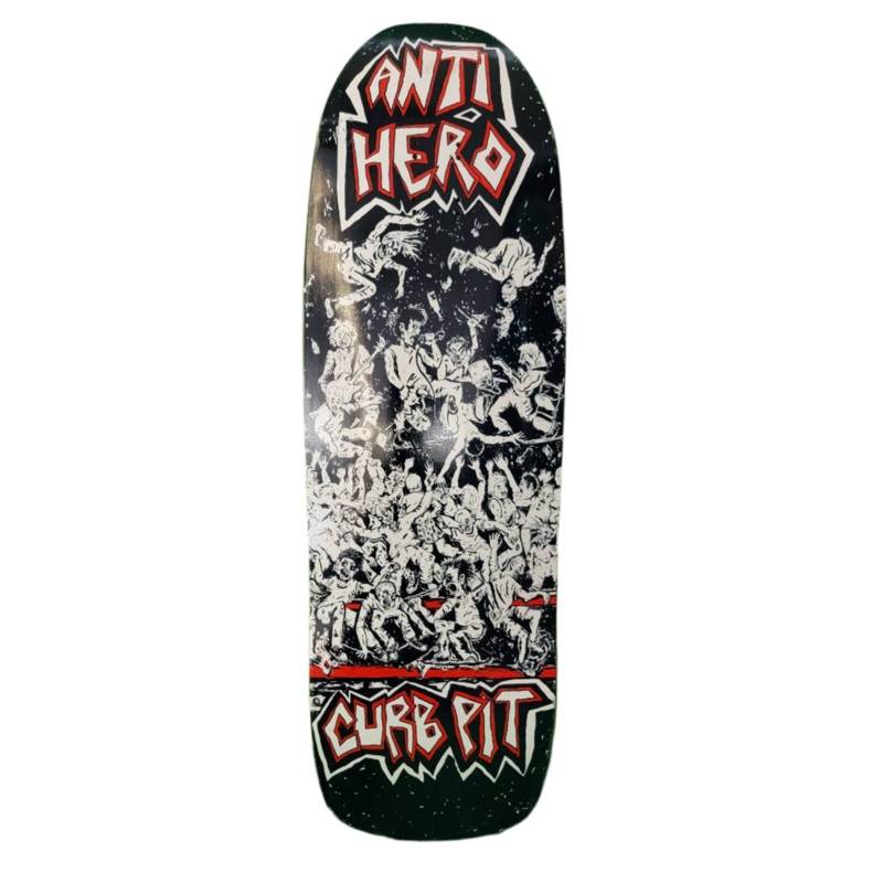 Anti-Hero Curb Pit 10″ Shaped Classic Skateboard Deck