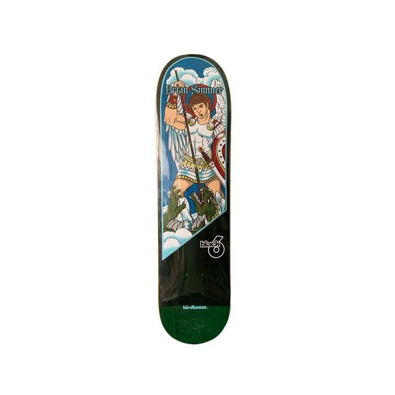 Birdhouse Brian Sumner Greek God Black 6 7.9″ Classic Skateboard Deck