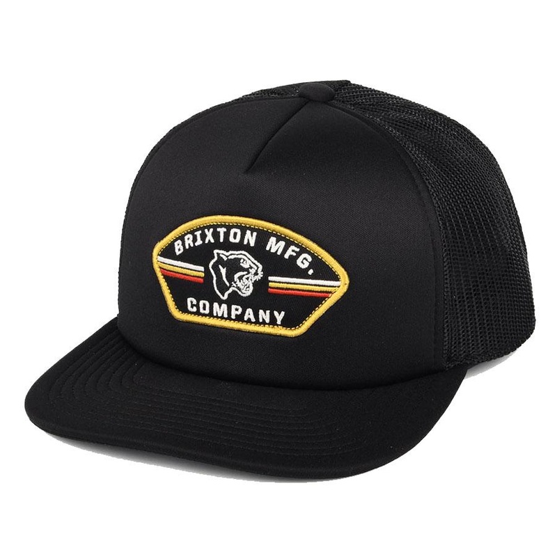 BRIXTON RAMPANT MEDIUM PROFILE MESH CAP BLACK