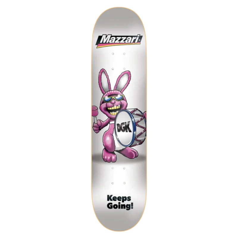 DGK Can’t Stop Mazzari Skateboard Deck – 8.25″ Multi