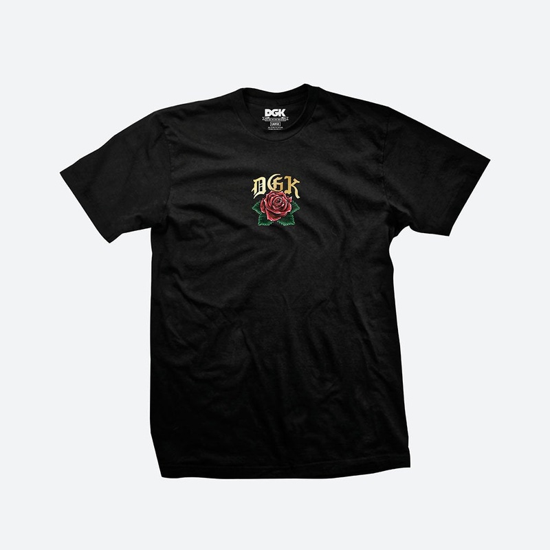 DGK GUADALUPE TEE BLACK MEDIUM