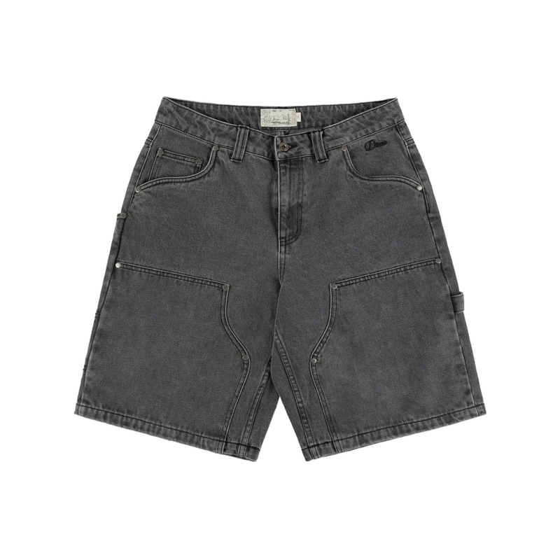 Dime Carpenter Denim Shorts Faded Black 32
