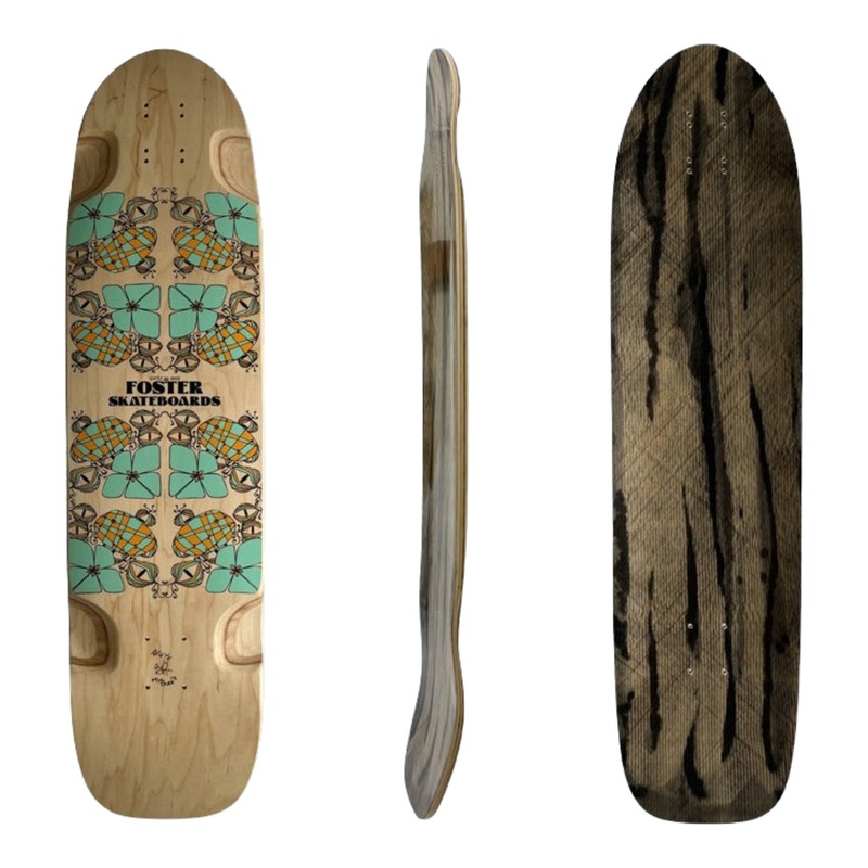 Foster: Vulcan Mini Longboard Skateboard Deck