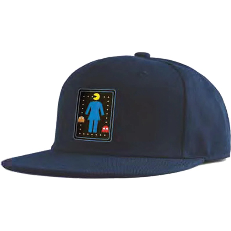 GIRL OG PAC-LOCK 5 PANEL HAT ADJ-NAVY