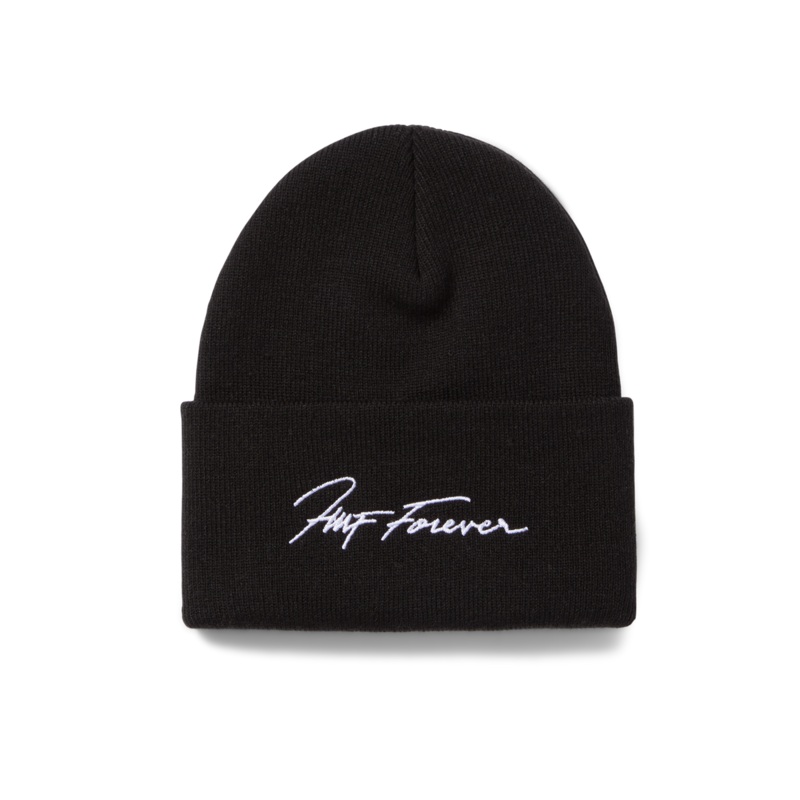 HUF FOREVER BEANIE BLACK