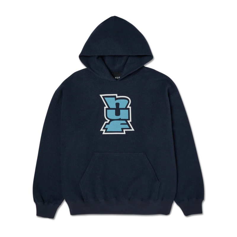 Huf Megablast Reverse Hoodie (Navy) M